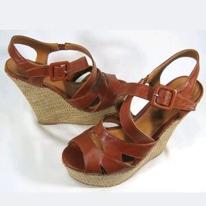 Charlotte Russe Women's Brown Sandals Size: 7M